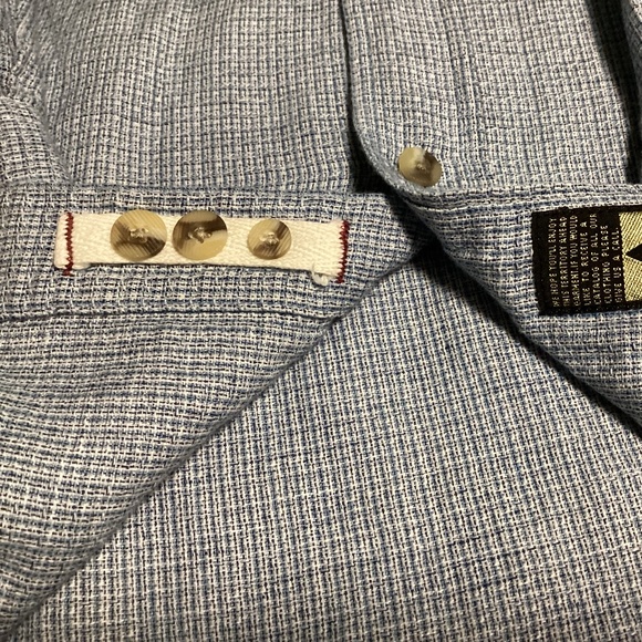 The Territory Ahead men’s linen/cotton shirt - Picture 3 of 8